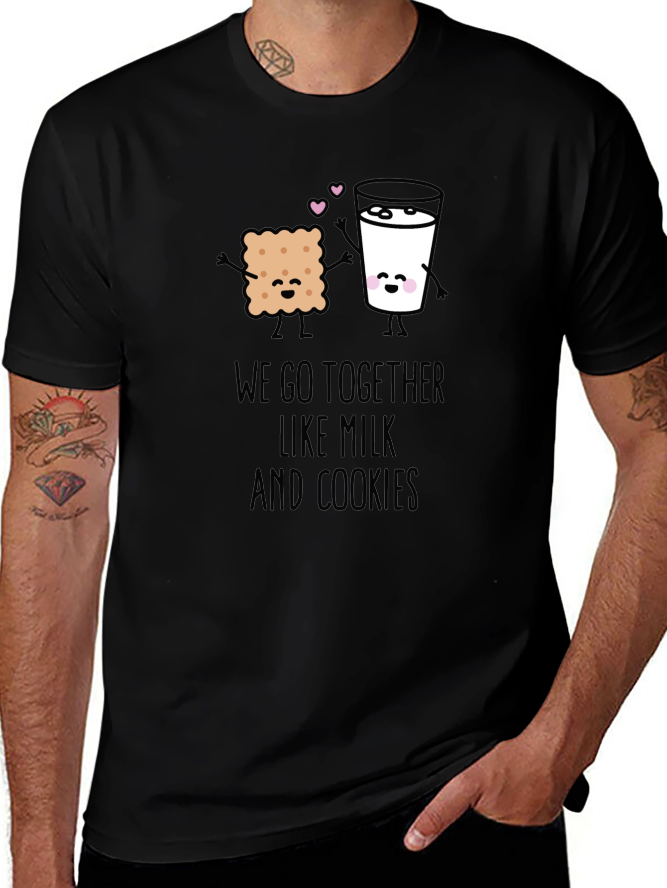 Milk and Cookies Graphic Tee