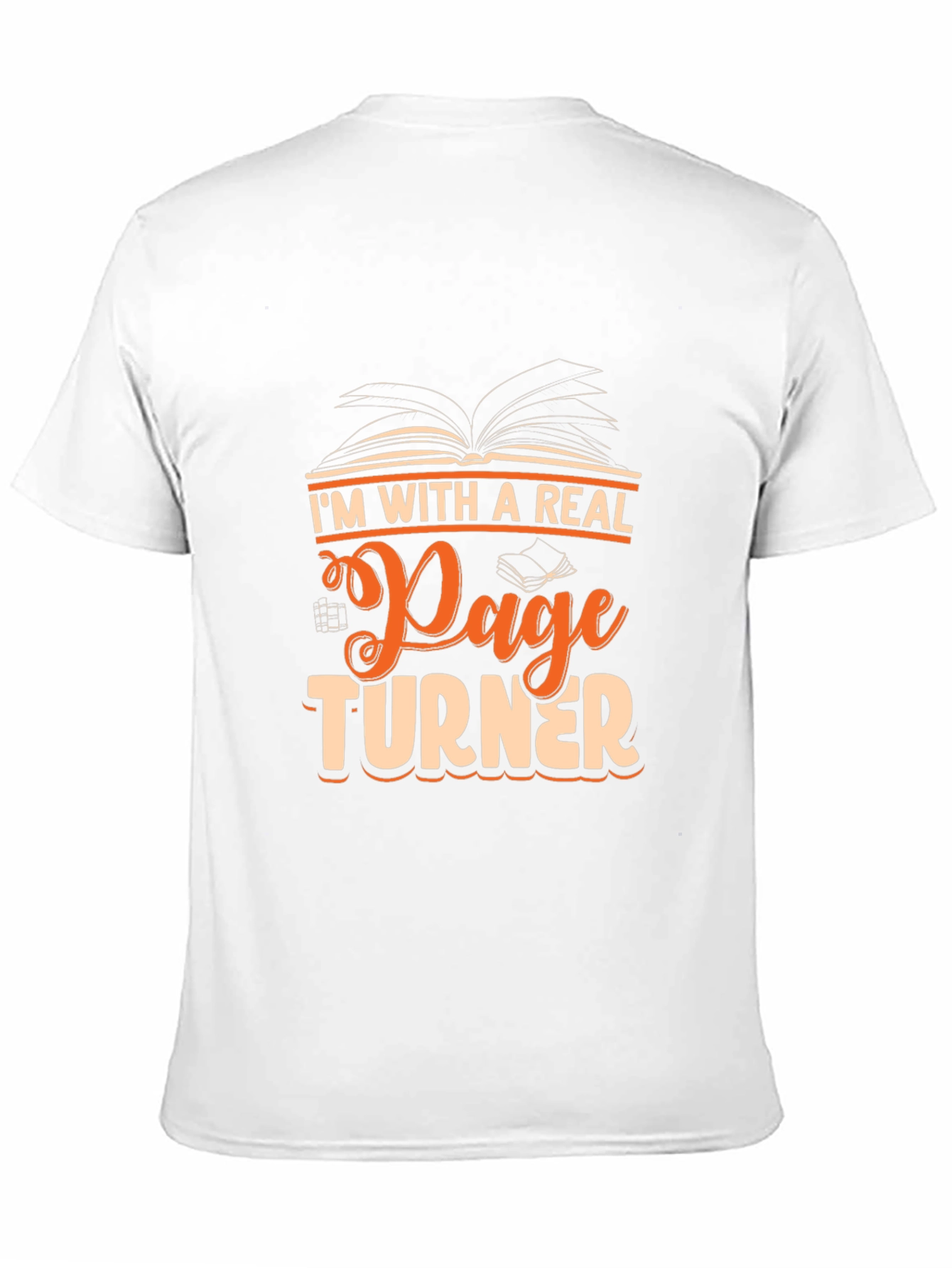 Im With A Real Page Turner Graphic T-Shirt