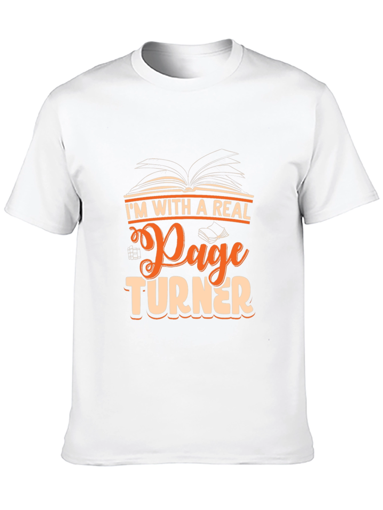 Im With A Real Page Turner Graphic T-Shirt