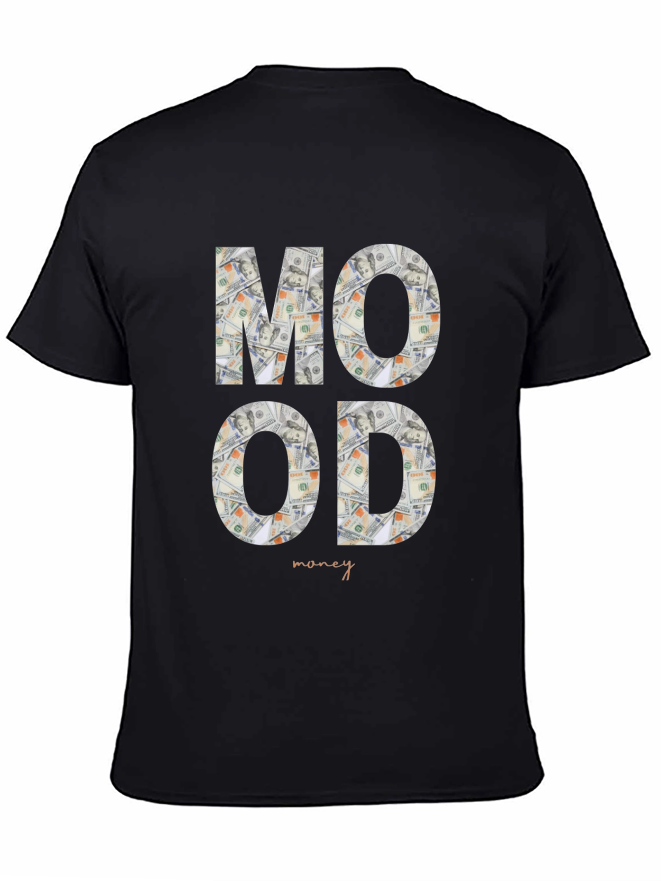 Money Mood Graphic Tee - Black