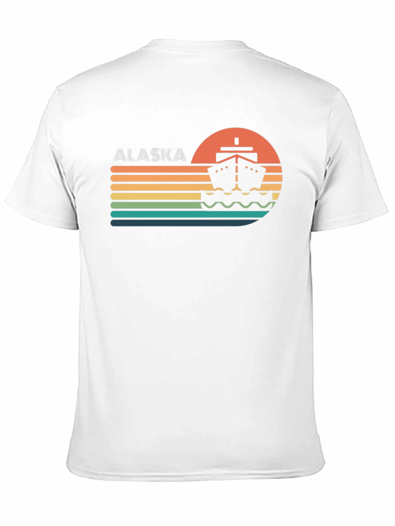Alaska Cruise T-Shirt - Sunset Design