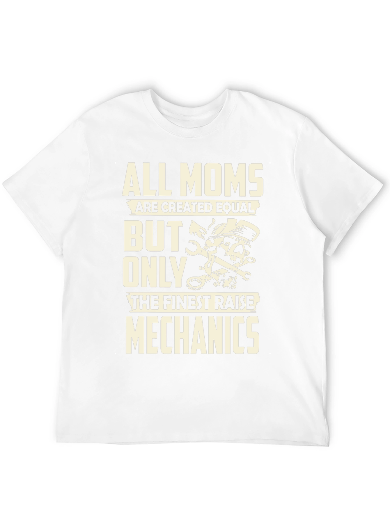 All Moms Mechanics T-Shirt - Black Graphic Tee