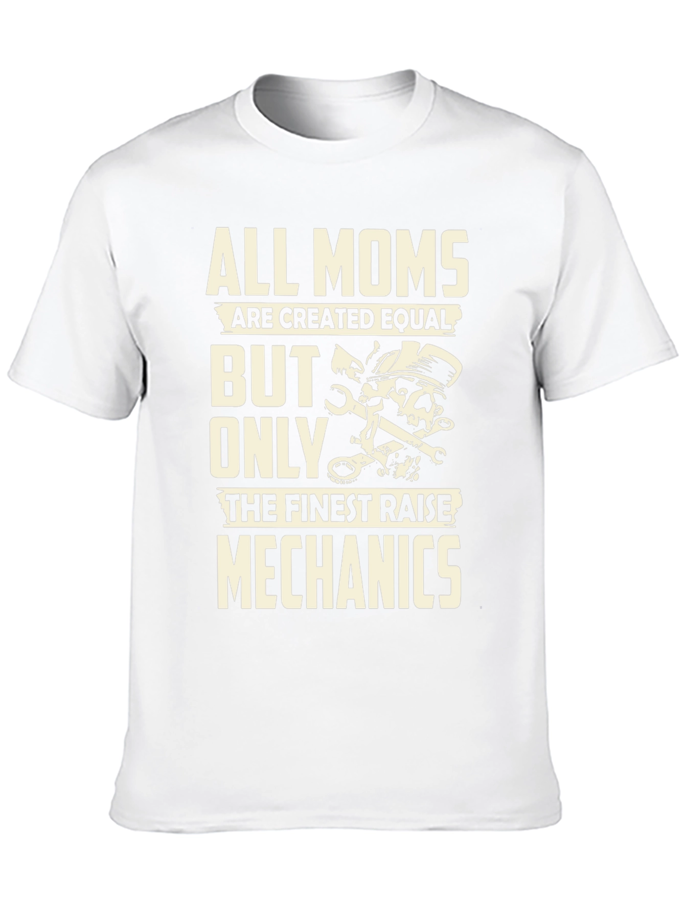 All Moms Mechanics T-Shirt - Black Graphic Tee