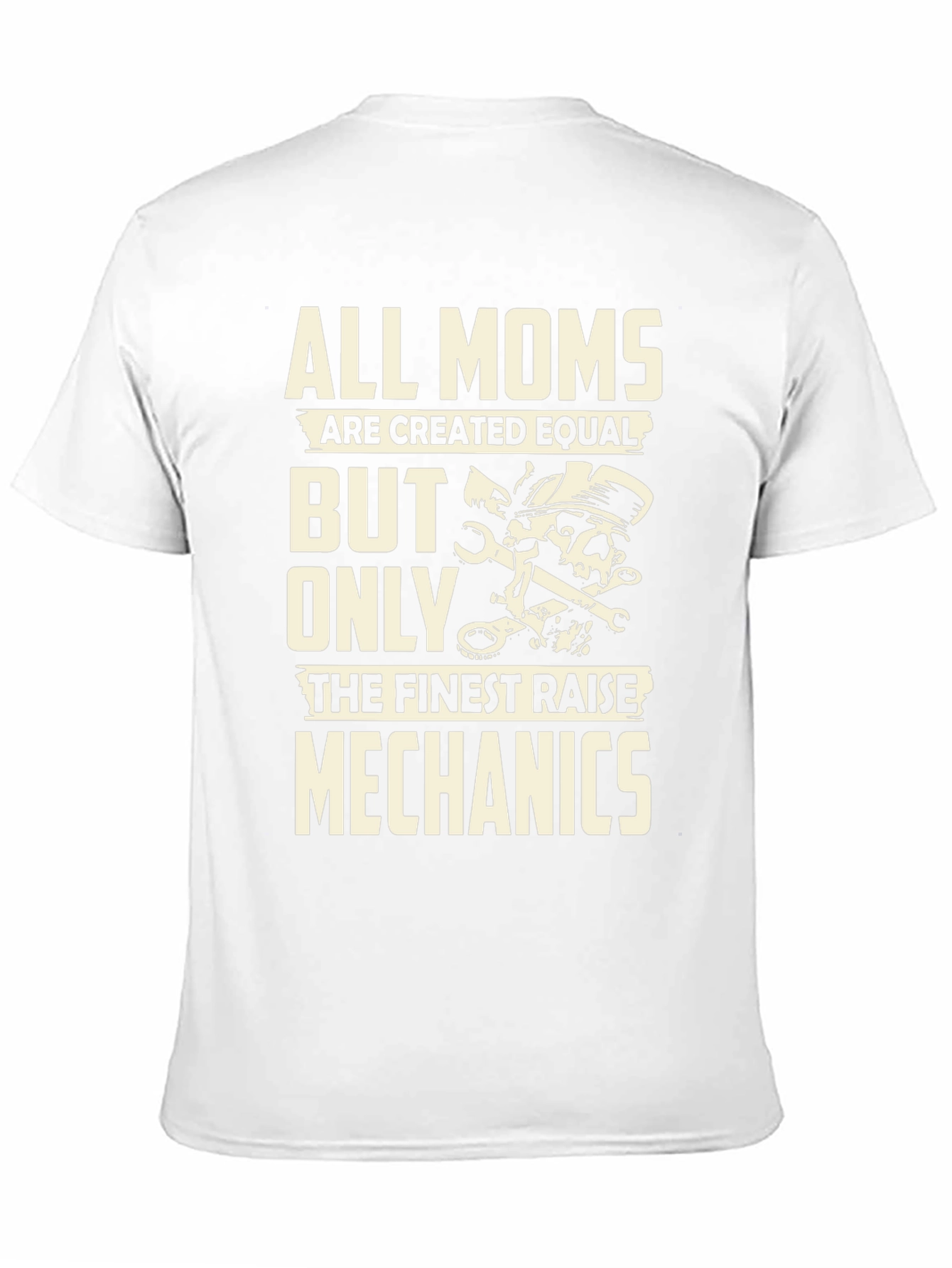 All Moms Mechanics T-Shirt - Black Graphic Tee