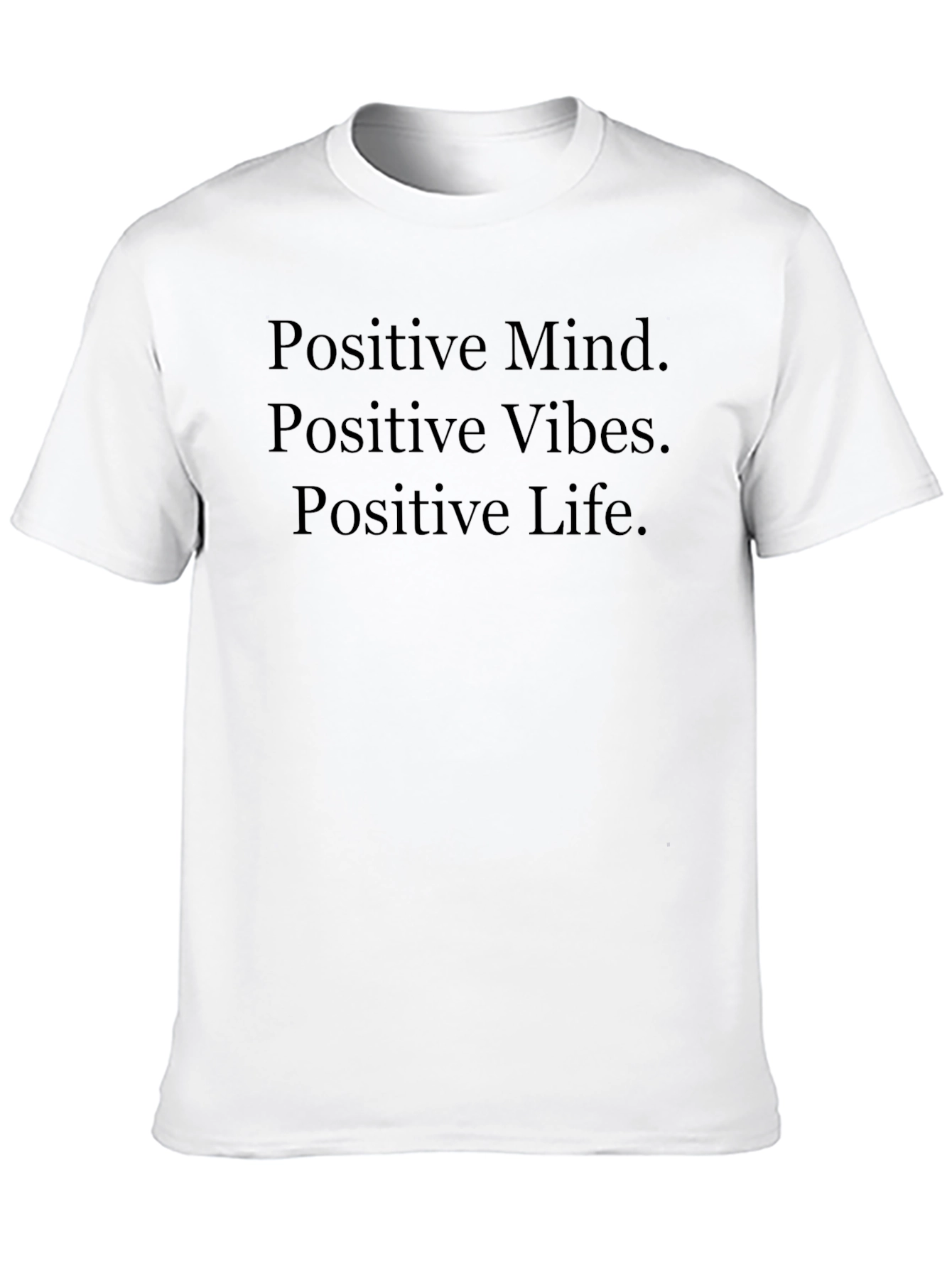 Positive Vibes Black T-Shirt