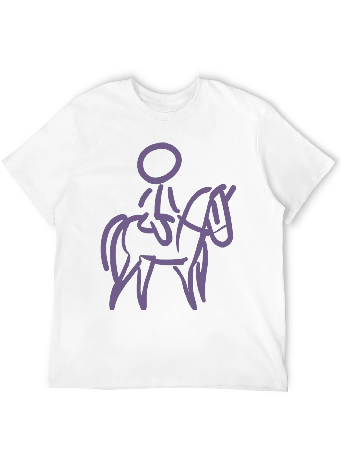 Equestrian Stick Figure Tee