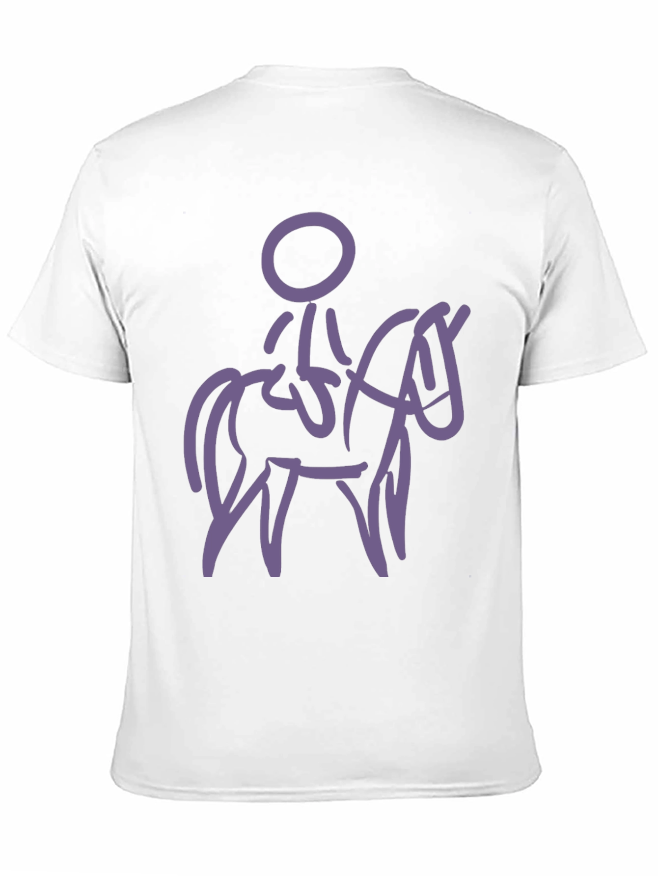 Equestrian Stick Figure Tee