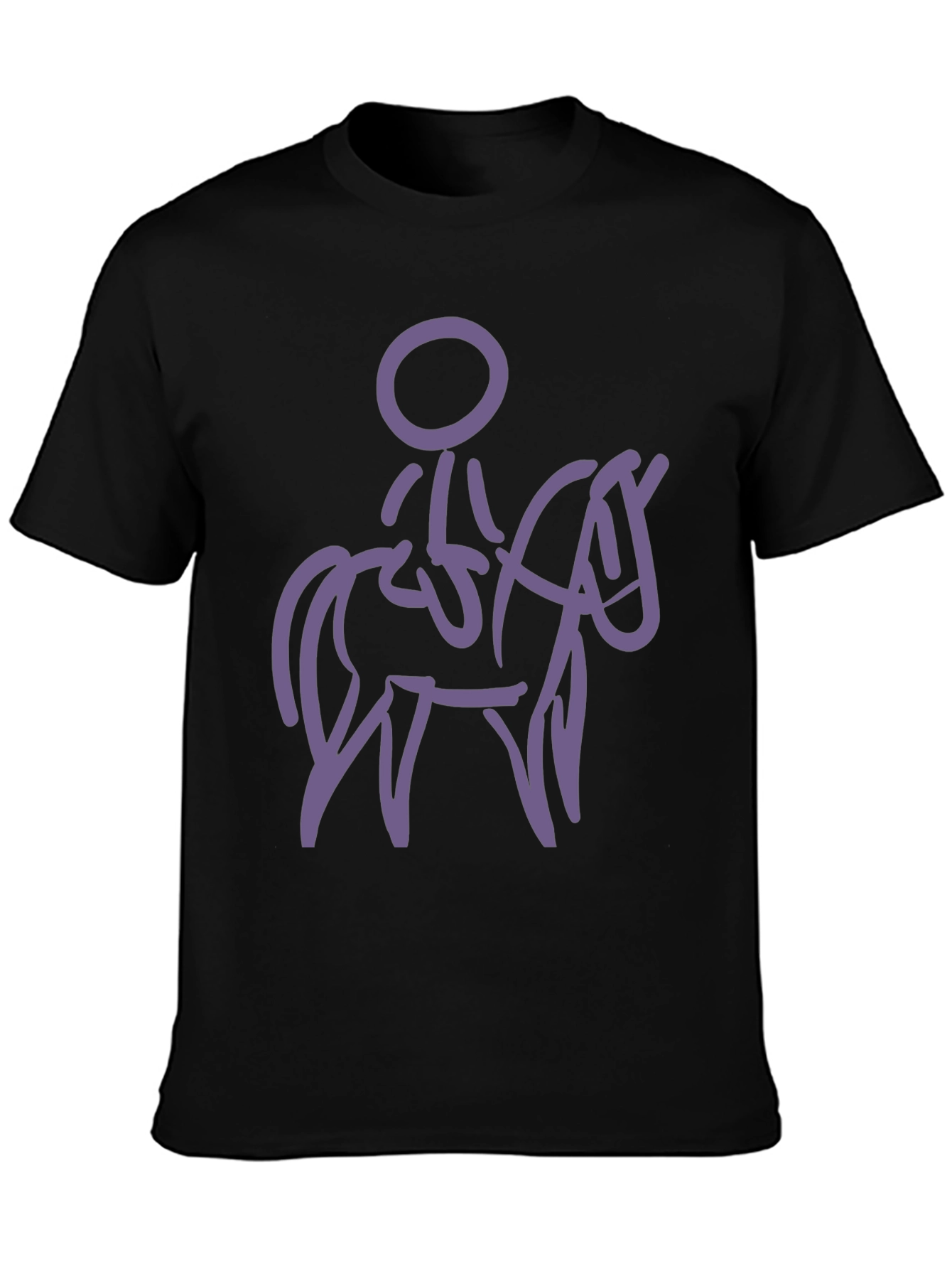 Equestrian Stick Figure Tee