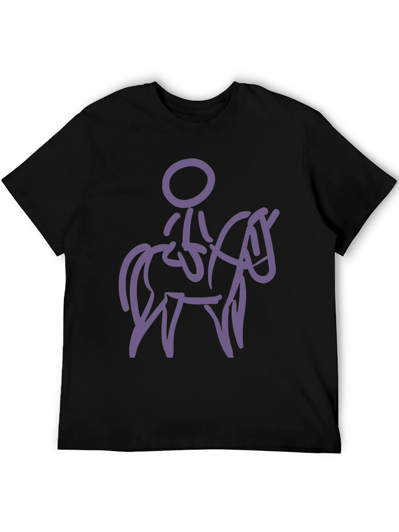 Equestrian Stick Figure Tee