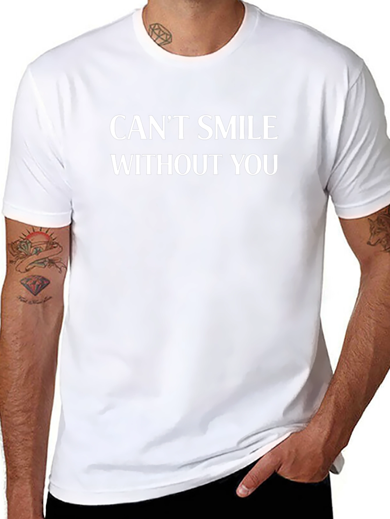 Cant Smile Without You Graphic T-Shirt