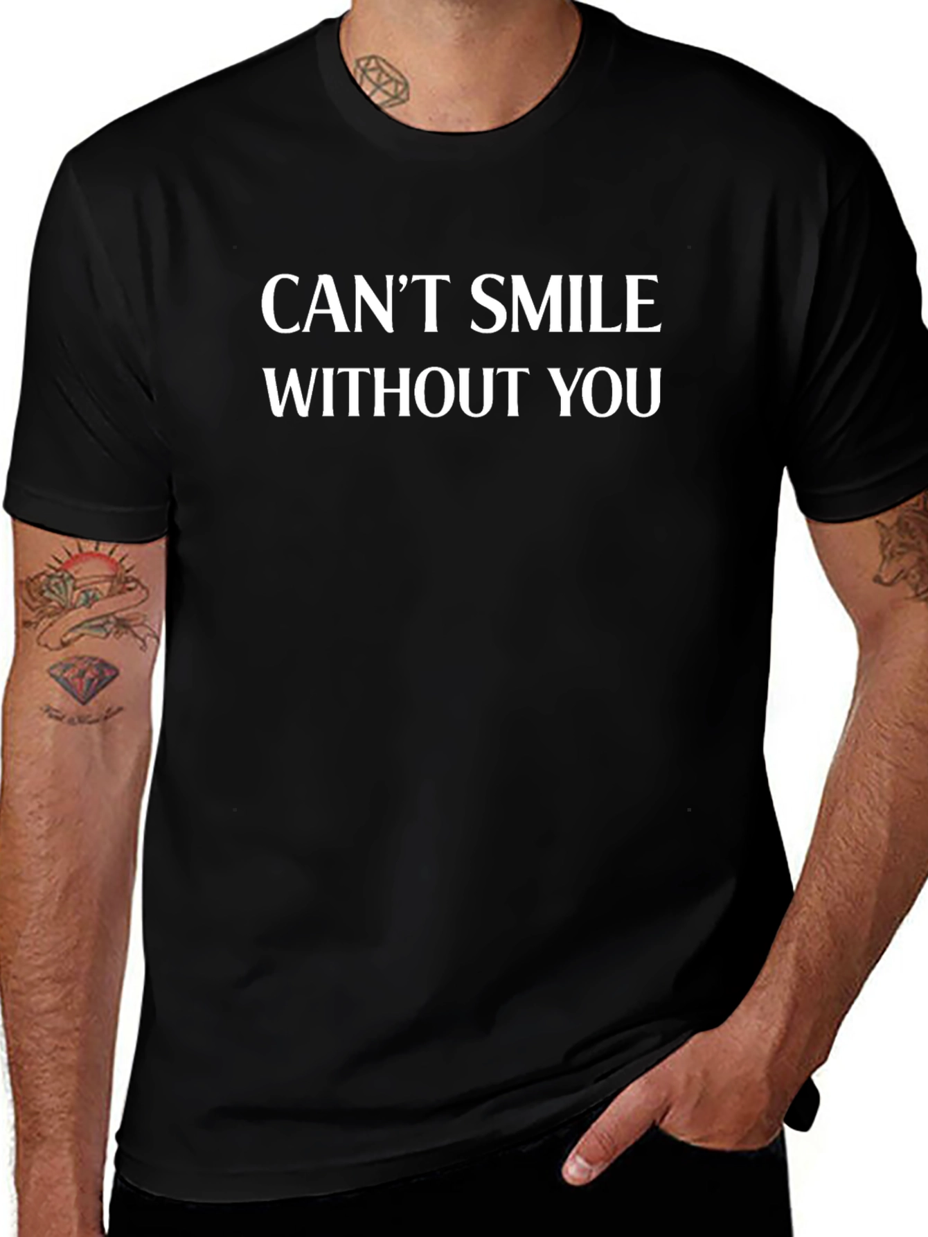Cant Smile Without You Graphic T-Shirt