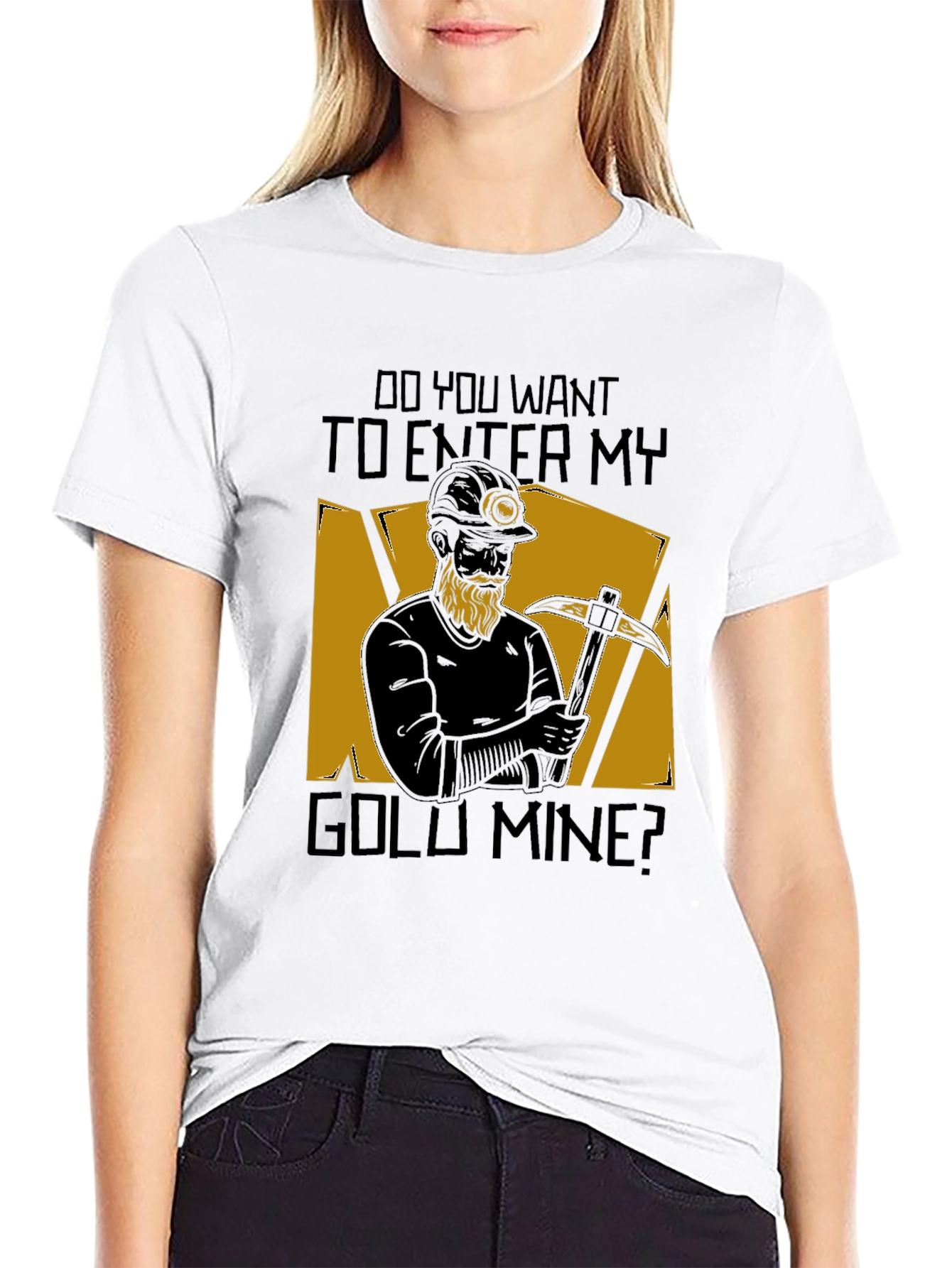 Enter My Gold Mine Graphic T-Shirt