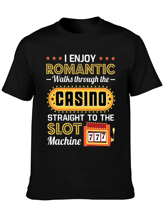 Romantic Casino Lover Graphic T-Shirt