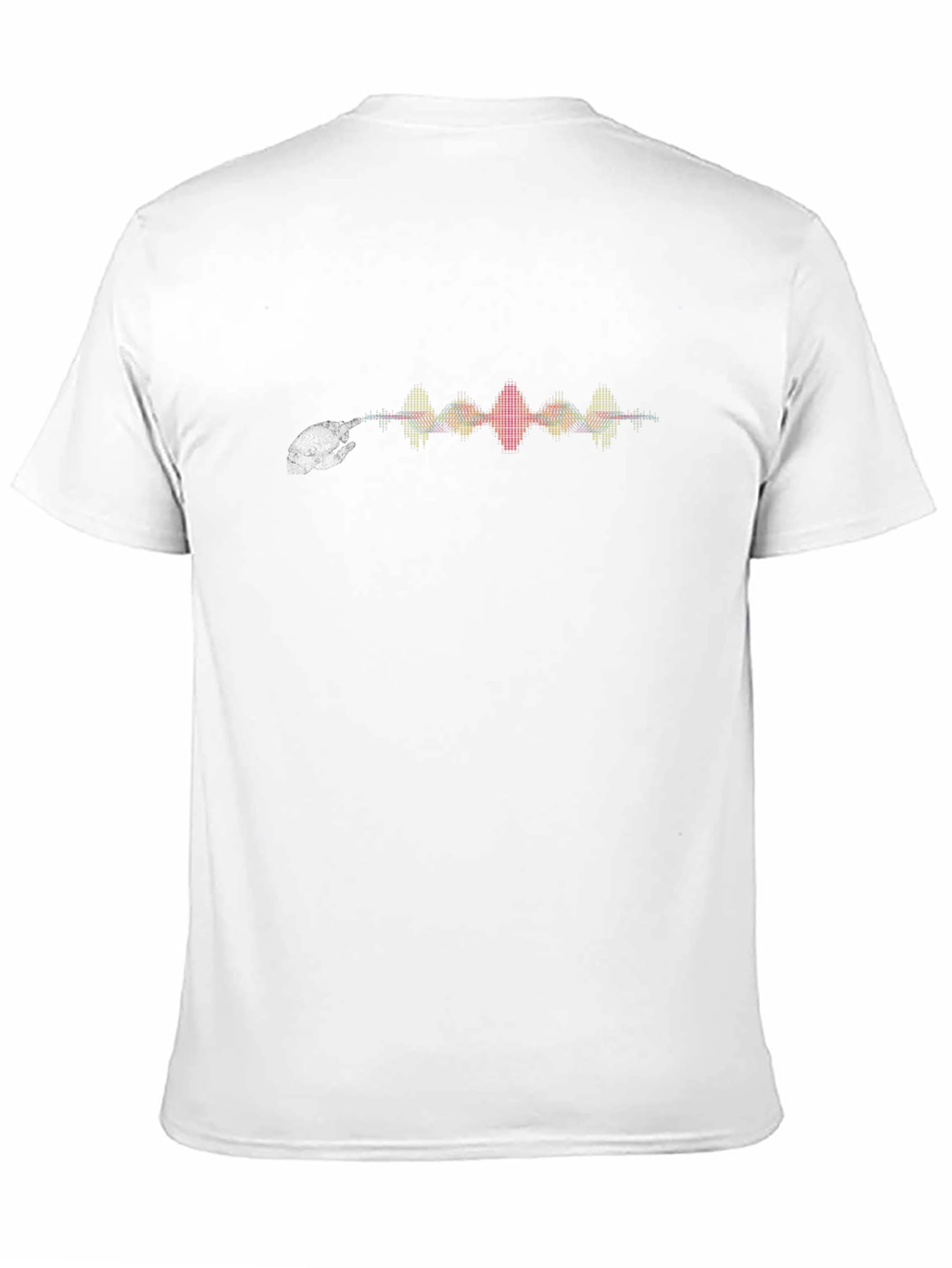 Soundwave Graphic Print Black T-Shirt