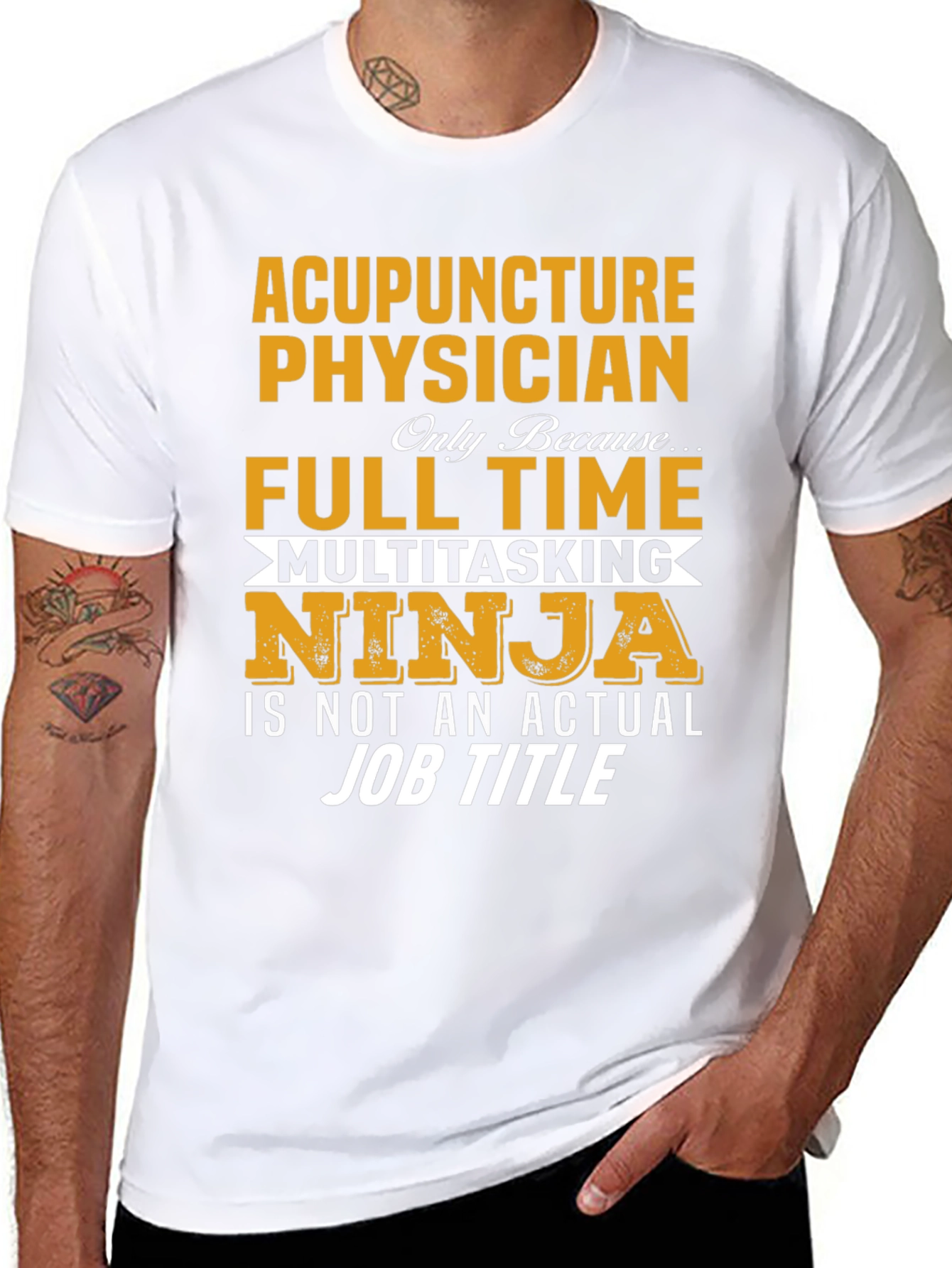 Acupuncture Physician Novelty T-Shirt