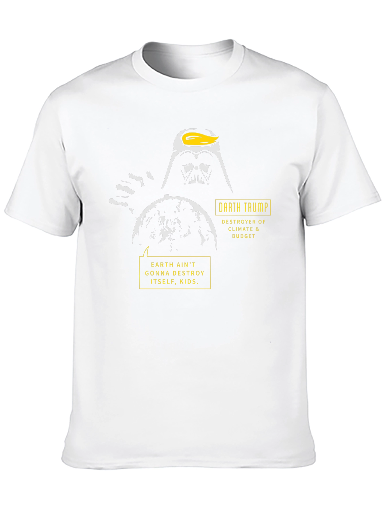 Darth Trump T-Shirt Political Climate Budget Humor Tee
