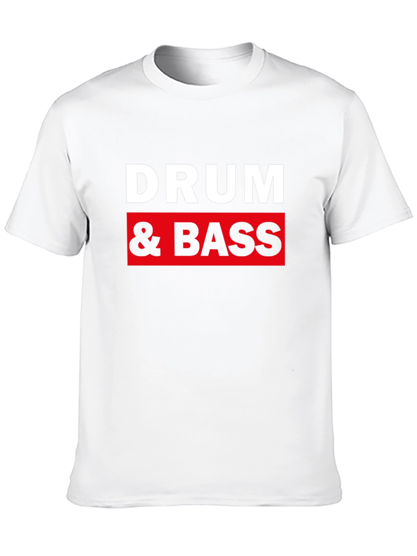 Drum & Bass Graphic T-Shirt - Black Cotton Tee