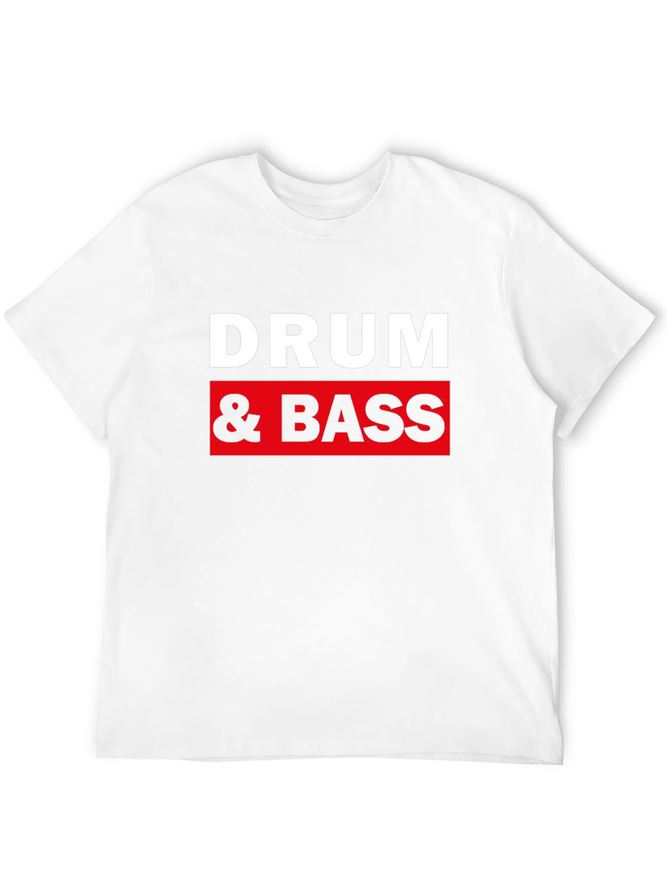 Drum & Bass Graphic T-Shirt - Black Cotton Tee