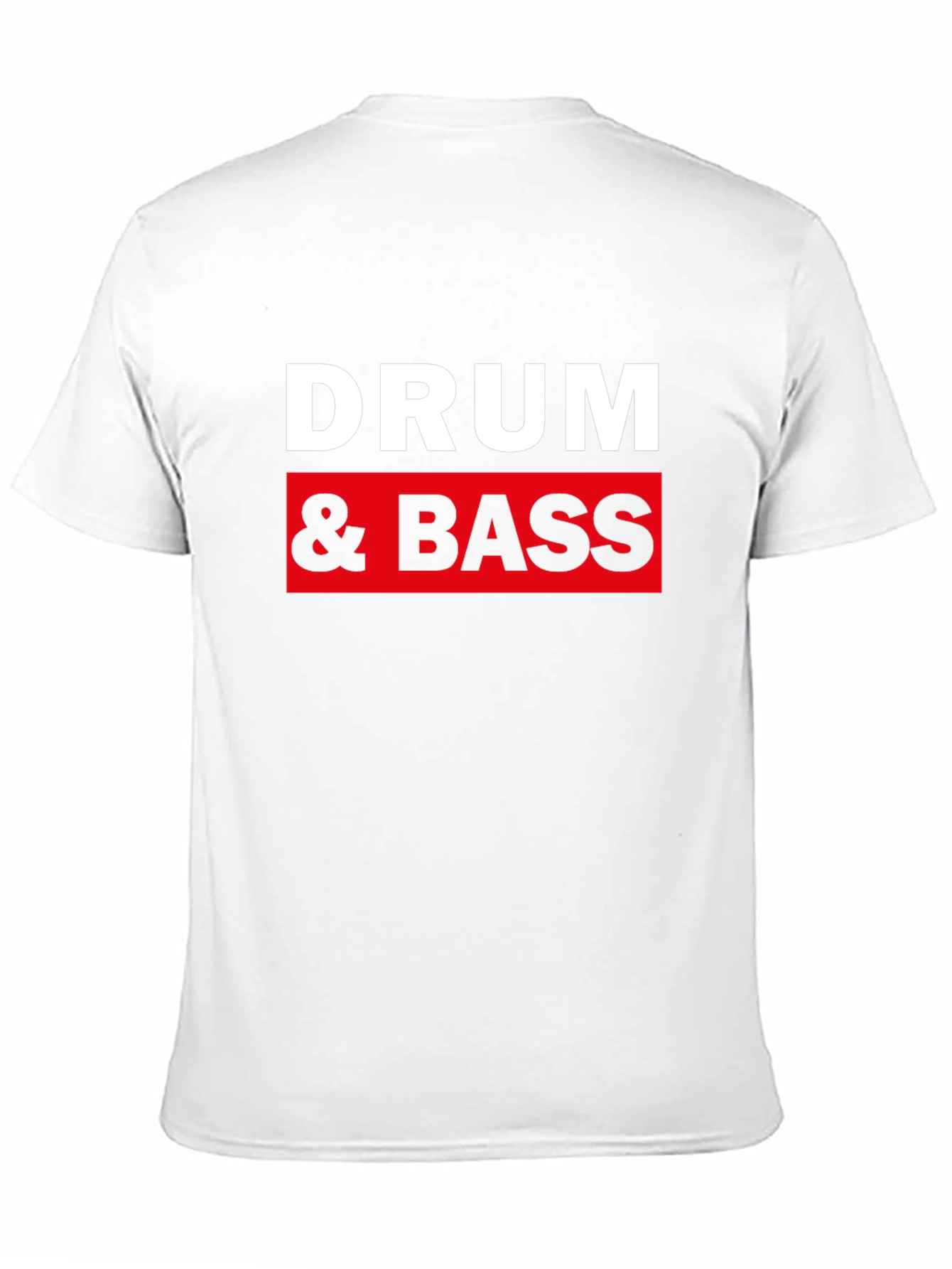 Drum & Bass Graphic T-Shirt - Black Cotton Tee