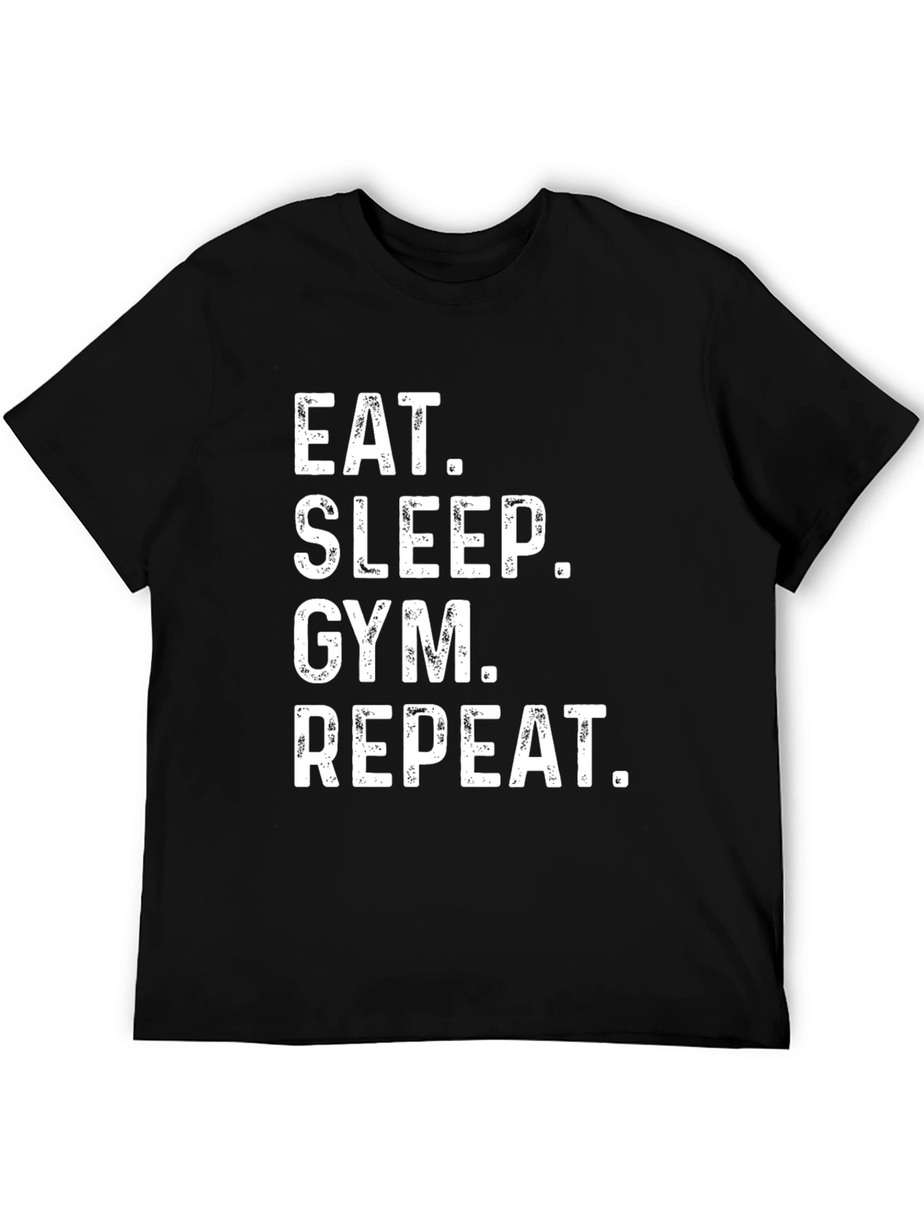 Eat Sleep Gym Repeat Graphic Tee