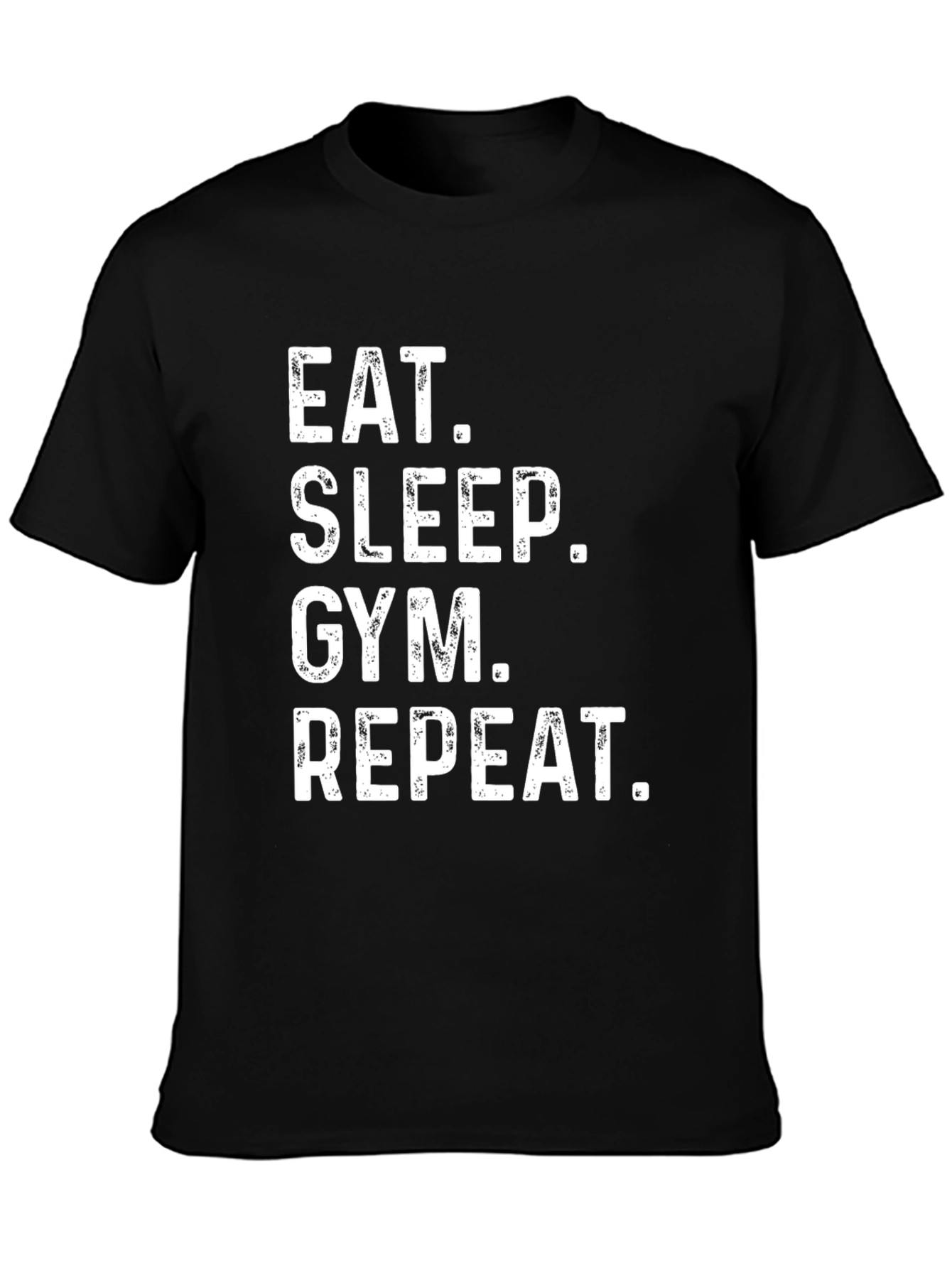 Eat Sleep Gym Repeat Graphic Tee