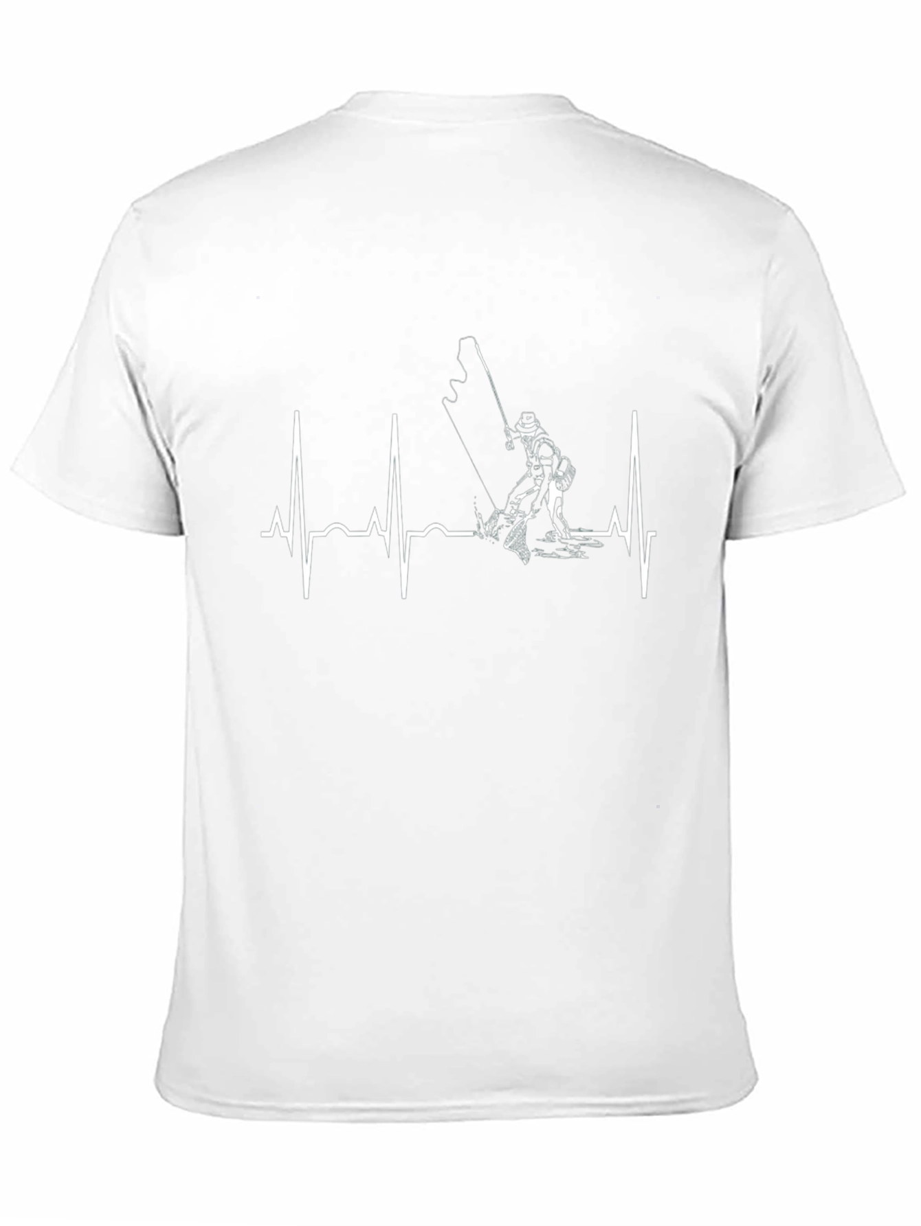 Fishing Heartbeat T-Shirt - Anglers Passion