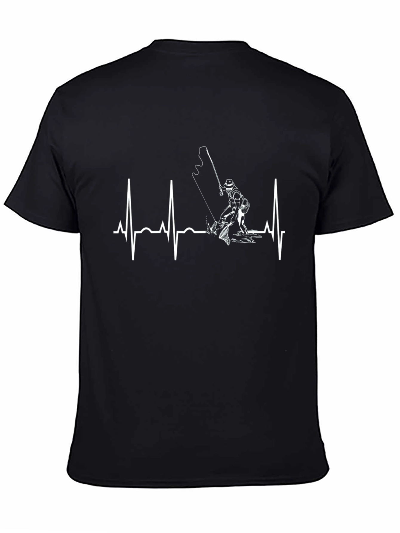 Fishing Heartbeat T-Shirt - Anglers Passion
