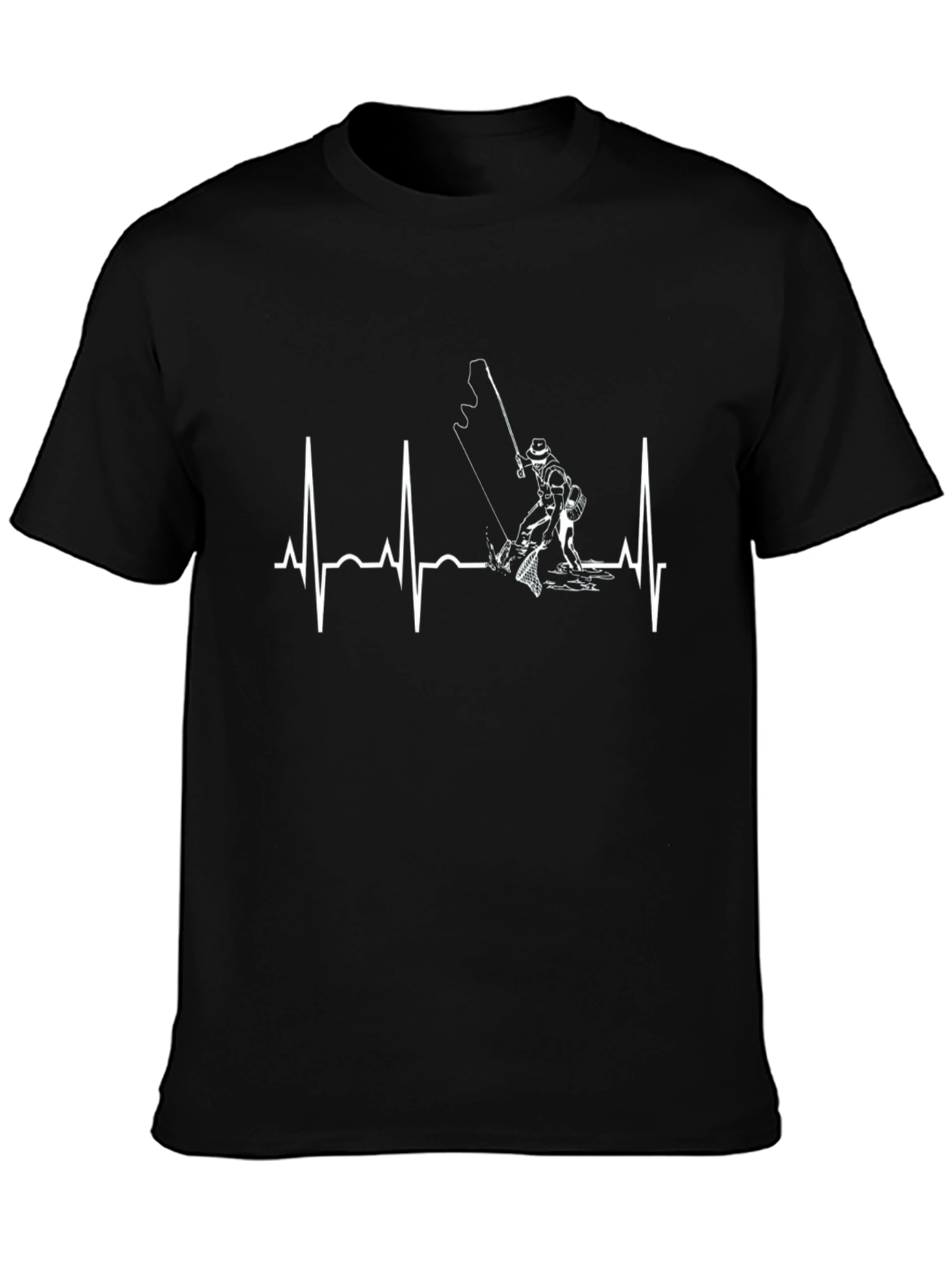 Fishing Heartbeat T-Shirt - Anglers Passion