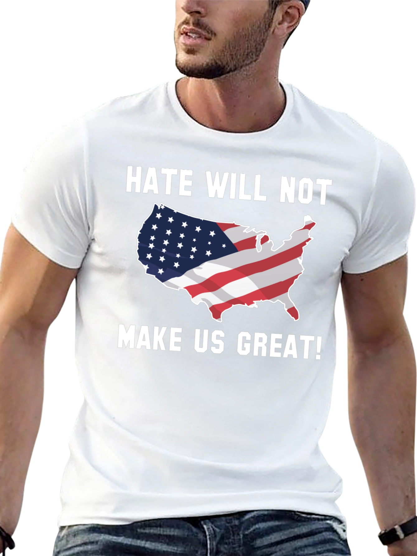 Hate Will Not Make Us Great T-Shirt