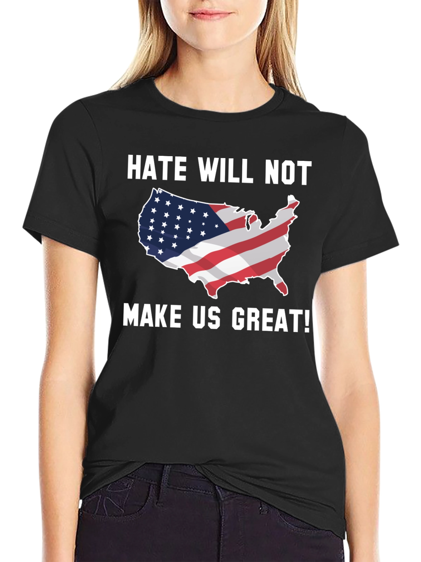 Hate Will Not Make Us Great T-Shirt