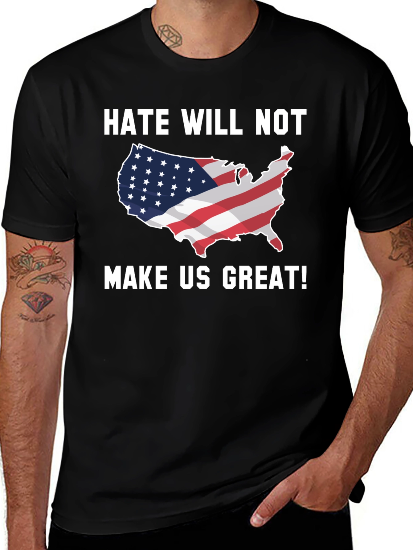 Hate Will Not Make Us Great T-Shirt
