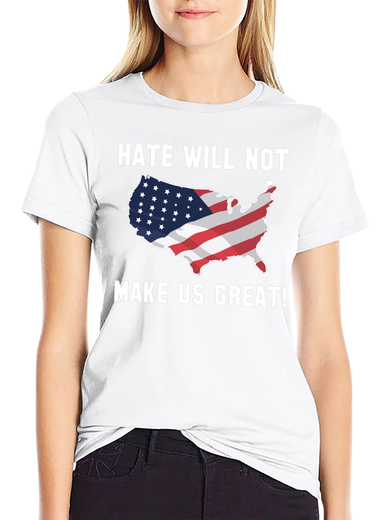 Hate Will Not Make Us Great T-Shirt