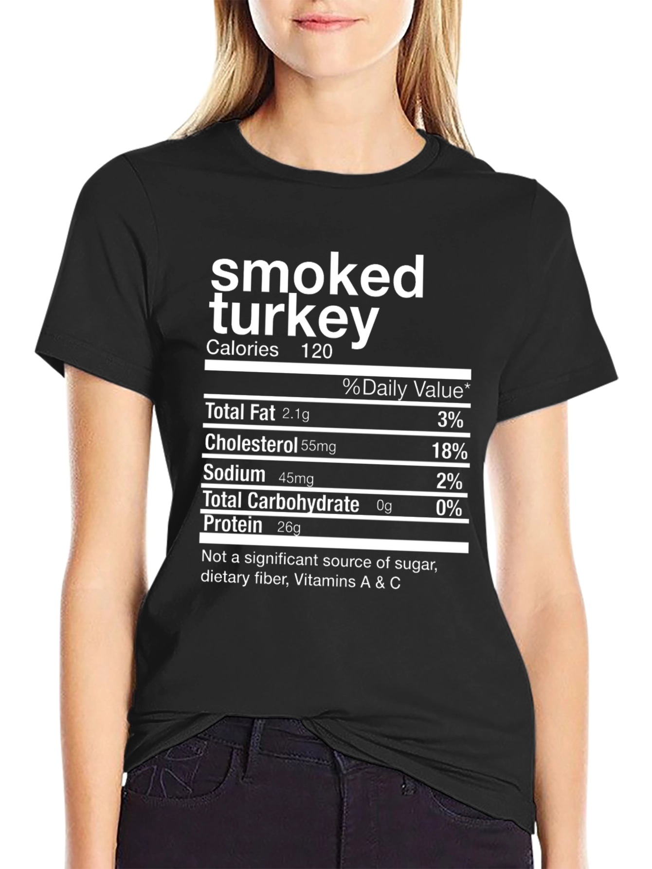 Smoked Turkey Nutrition Facts Novelty T-Shirt