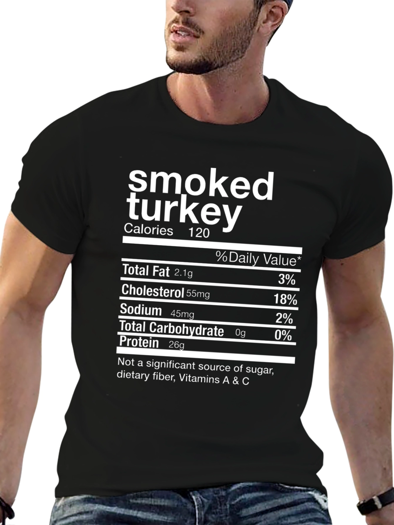 Smoked Turkey Nutrition Facts Novelty T-Shirt