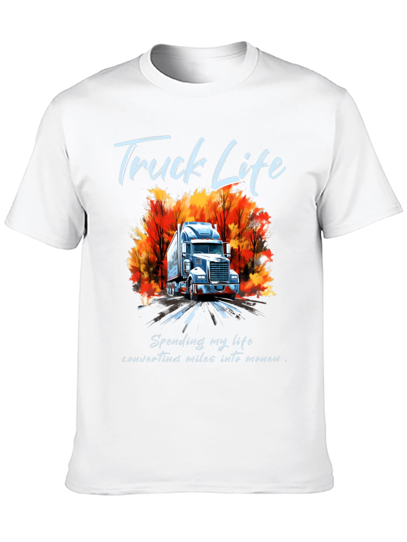 Truck Life Graphic Tee - Mens Black T-Shirt