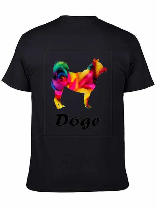 Colorful Doge T-Shirt - Meme Apparel