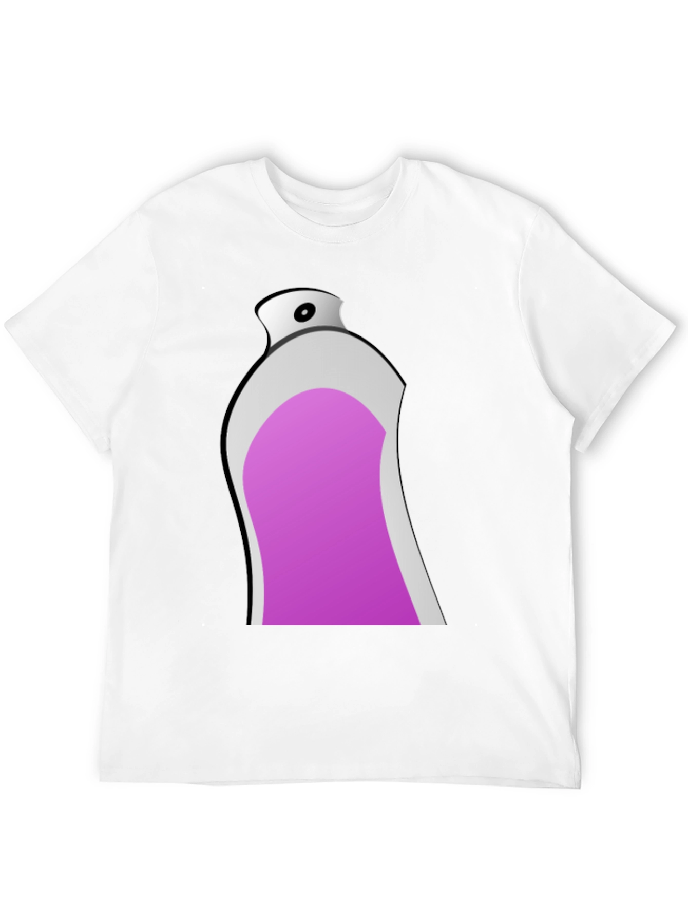 Spray Paint Graphic Tee - Black
