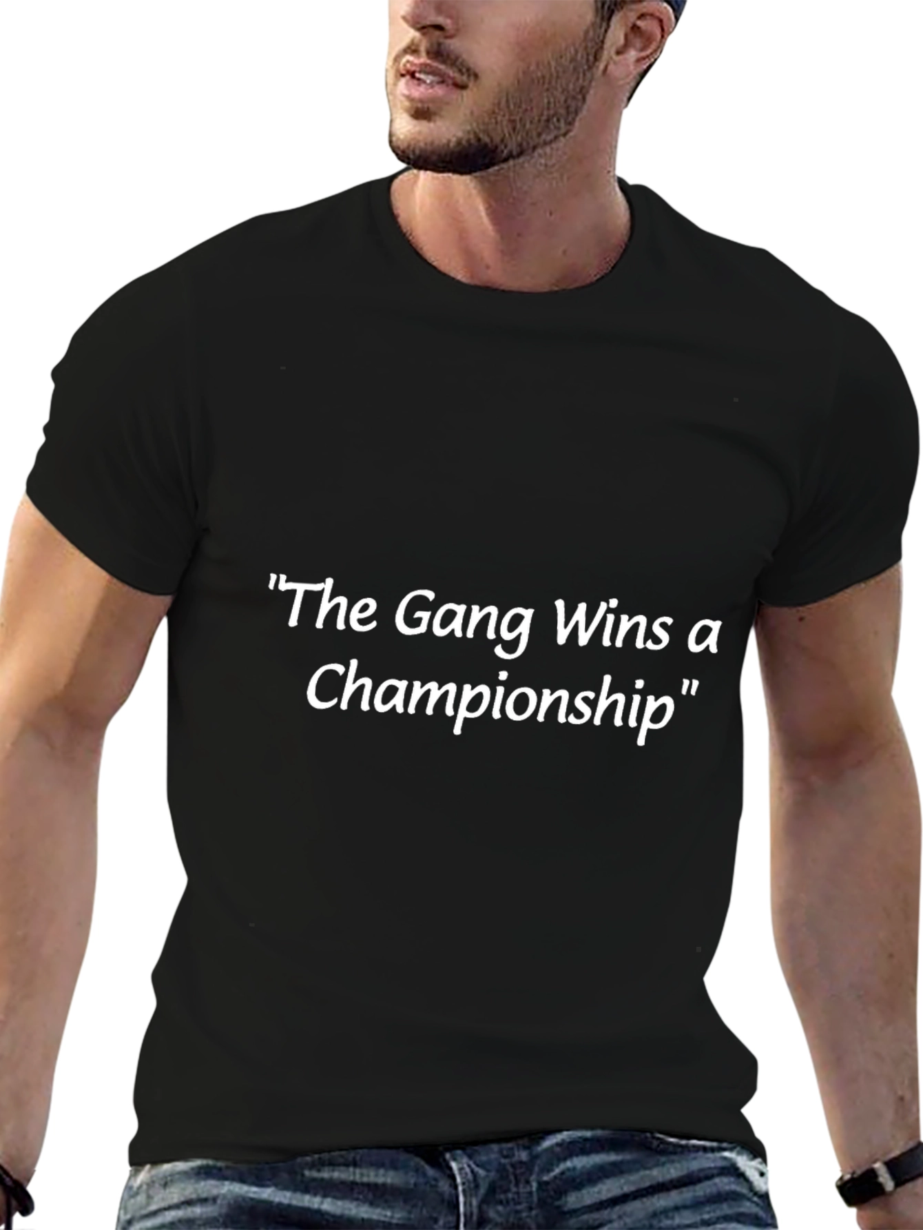 The Gang Wins a Championship Black T-Shirt