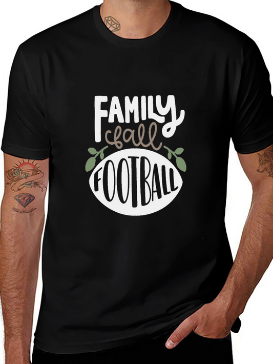 Family Call Football T-Shirt - Game Day Apparel