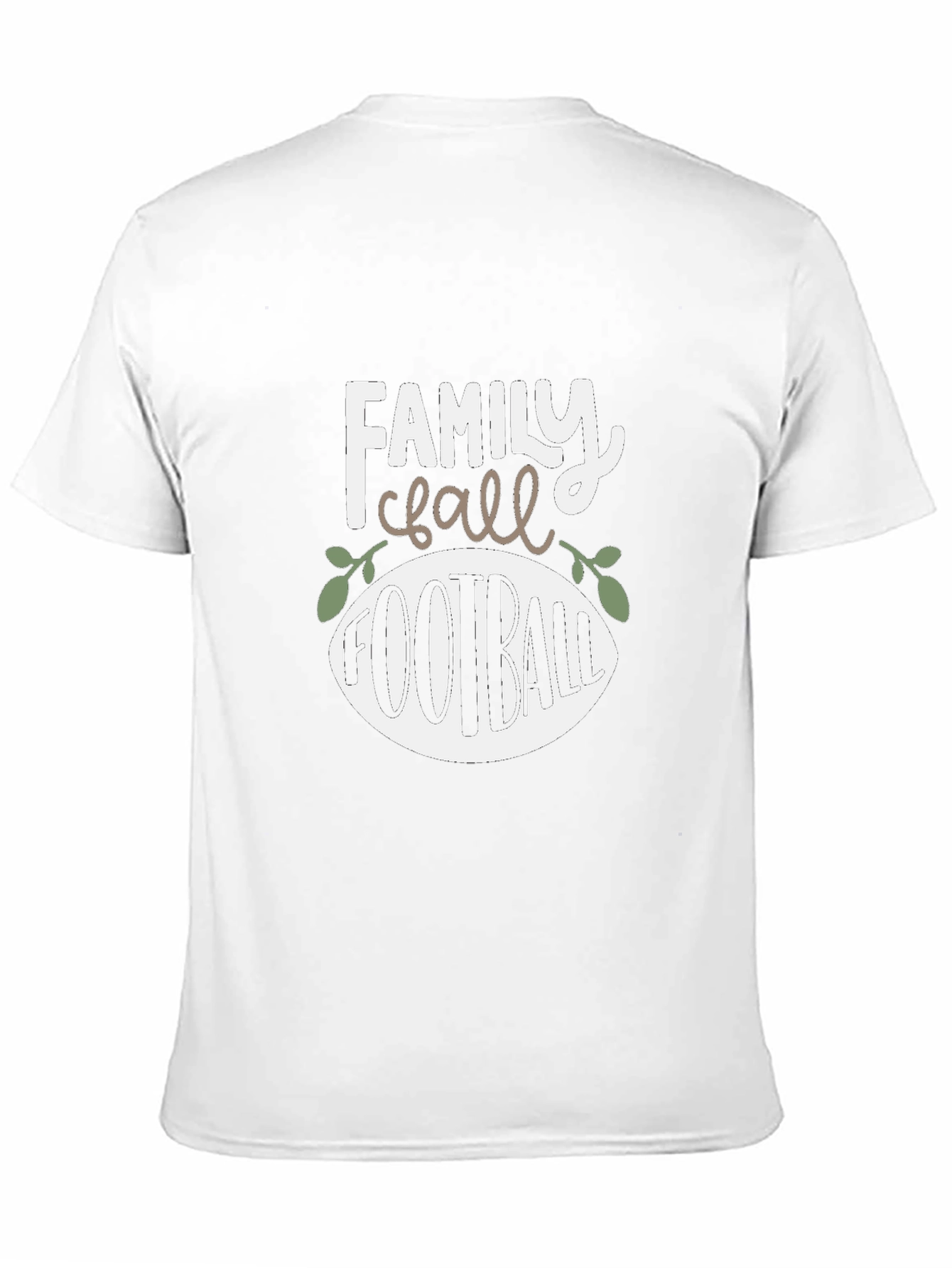 Family Call Football T-Shirt - Game Day Apparel