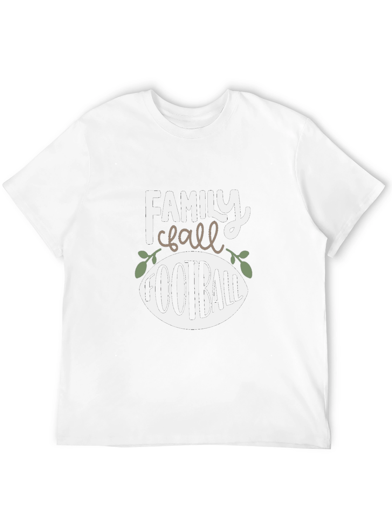 Family Call Football T-Shirt - Game Day Apparel
