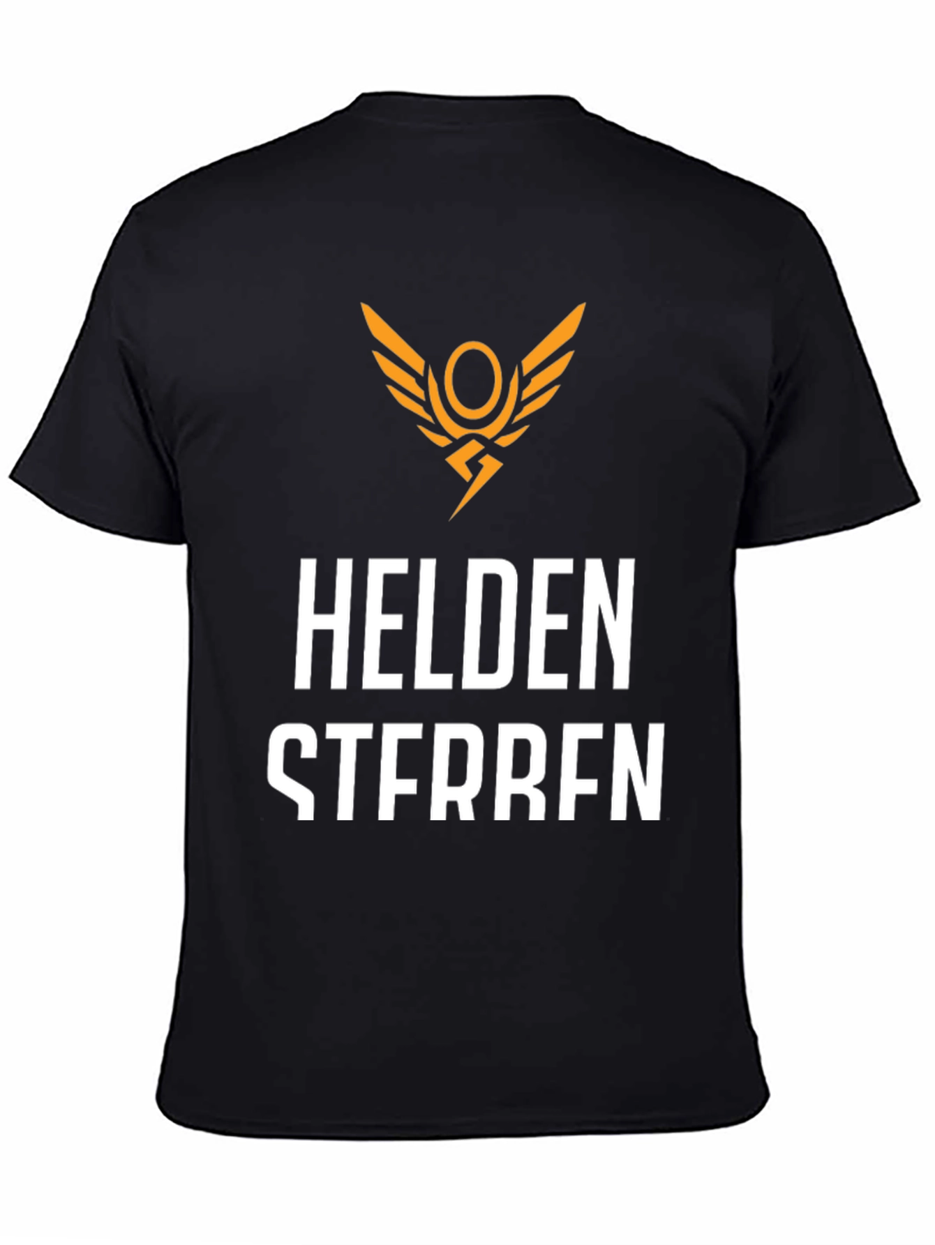 Helden Sterben Black T-Shirt - Graphic Print Tee