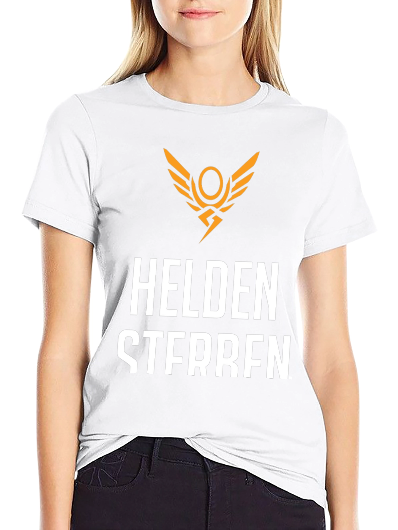 Helden Sterben Black T-Shirt - Graphic Print Tee
