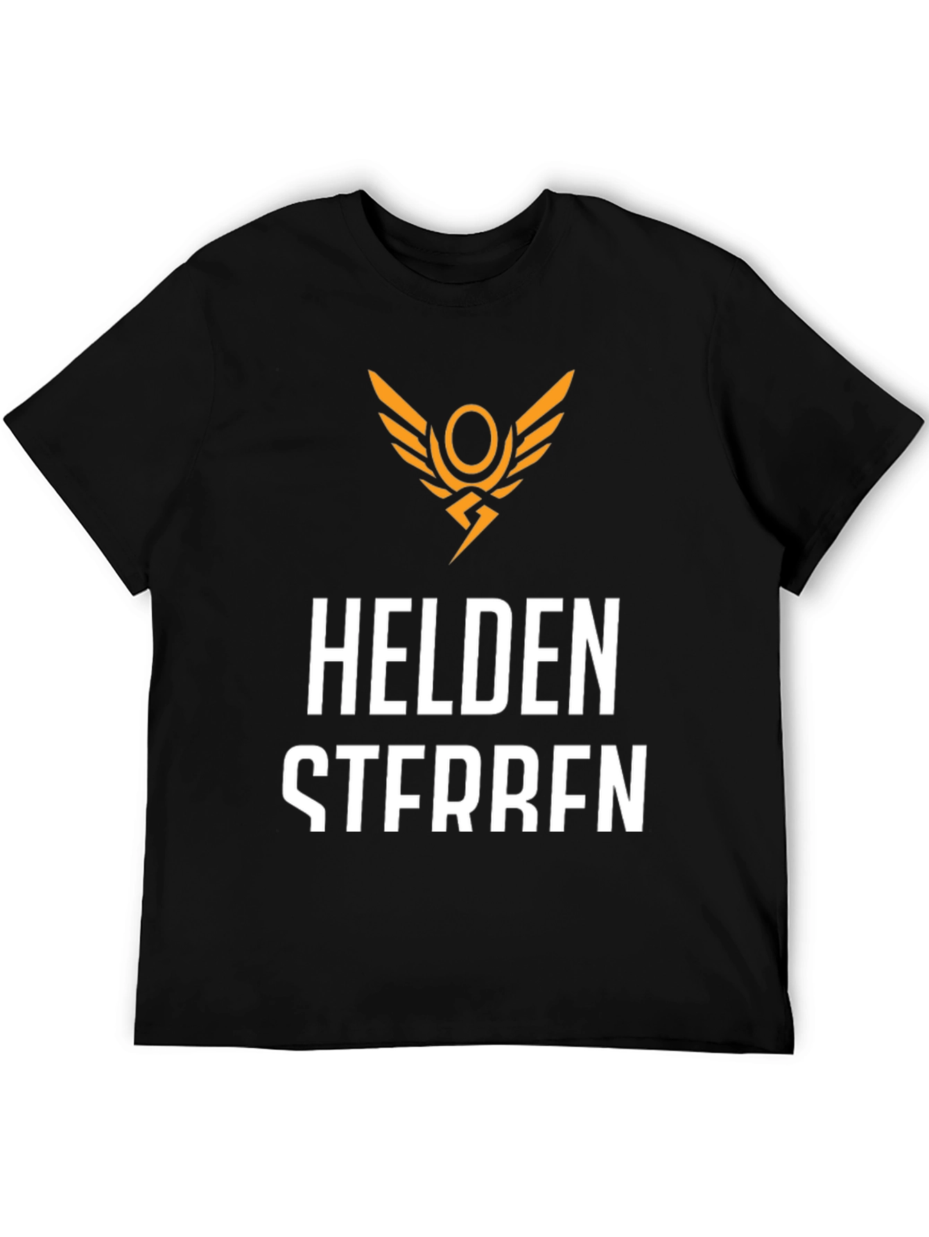 Helden Sterben Black T-Shirt - Graphic Print Tee