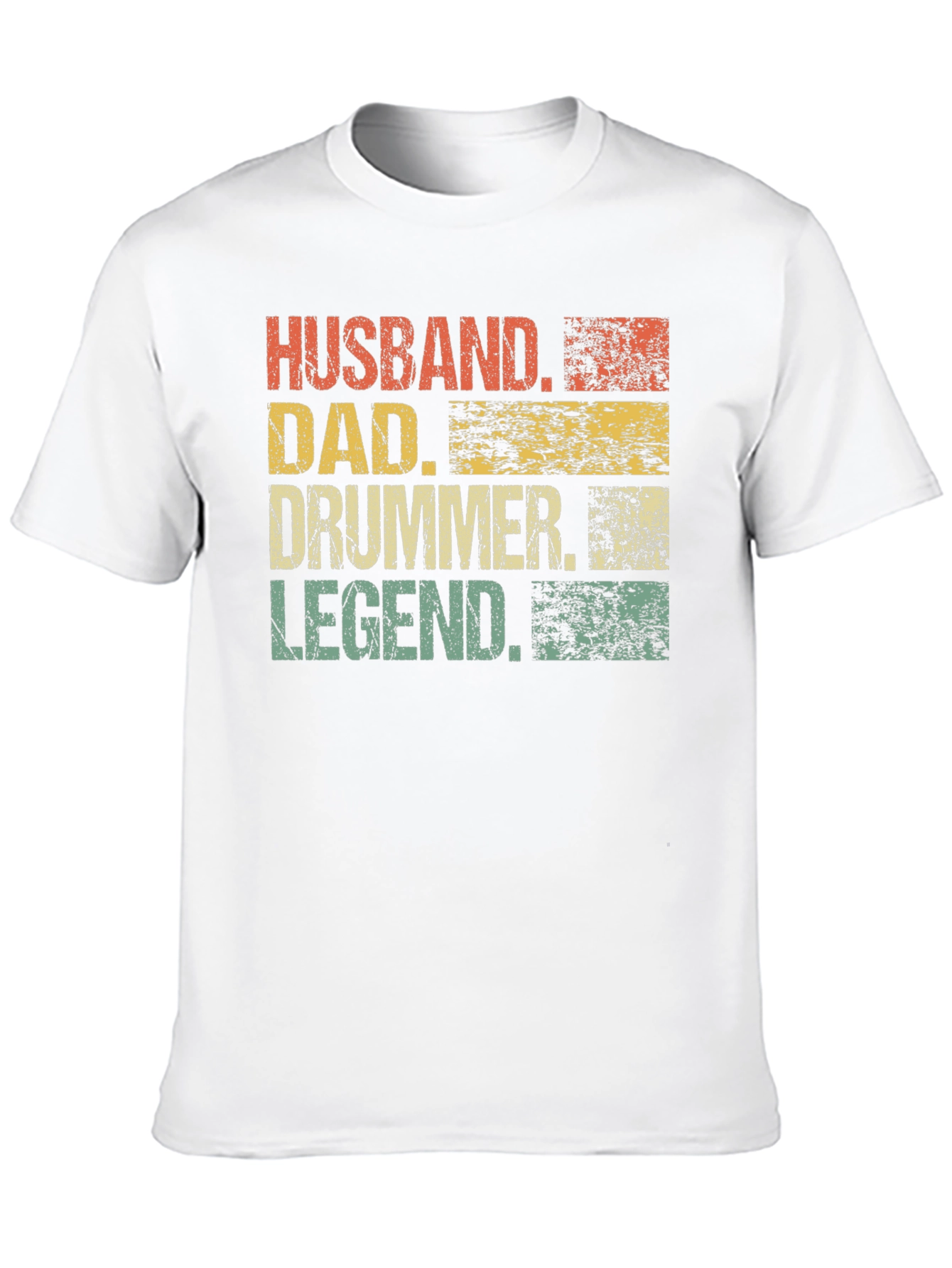 Husband Dad Drummer Legend Tee