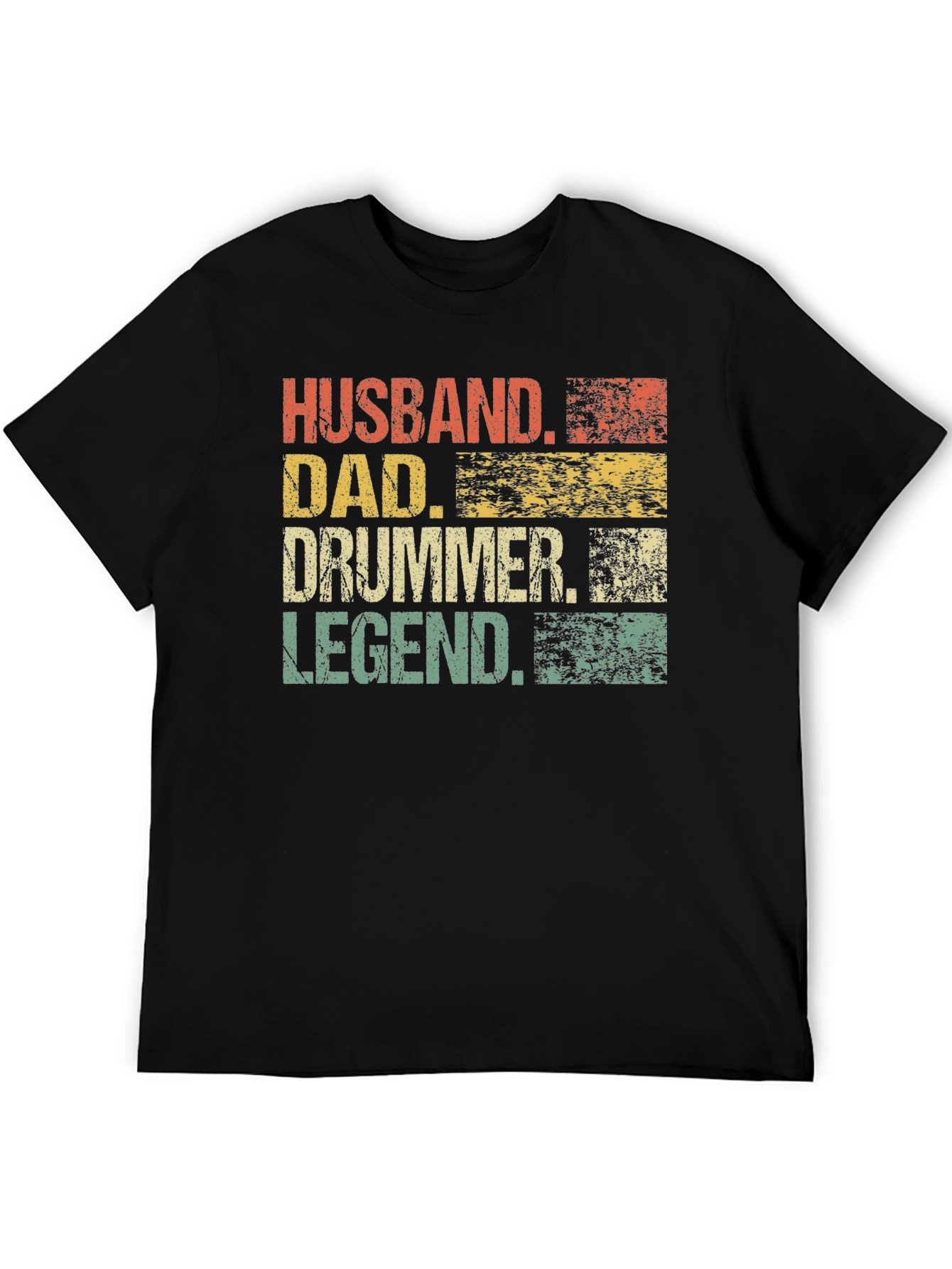 Husband Dad Drummer Legend Tee