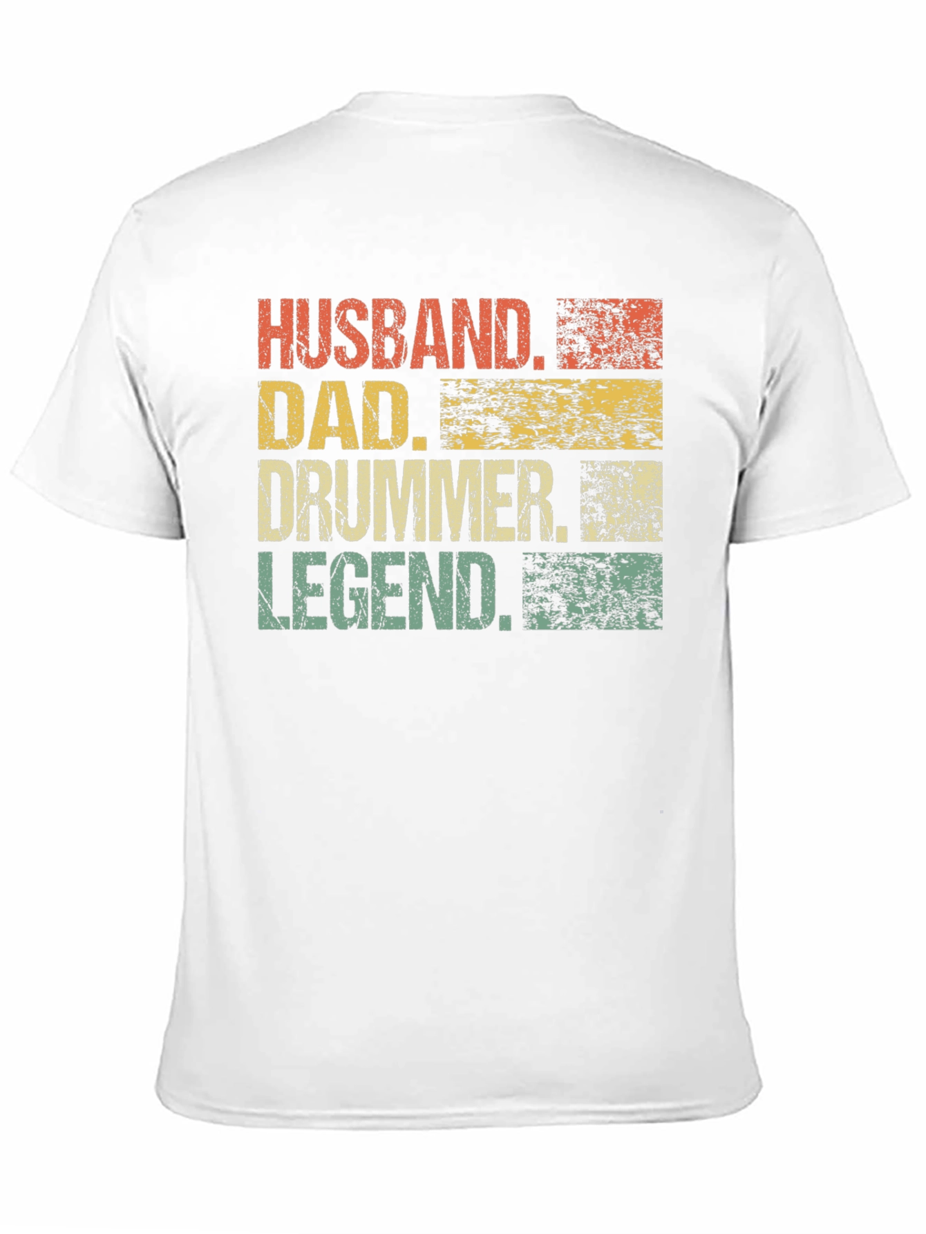Husband Dad Drummer Legend Tee