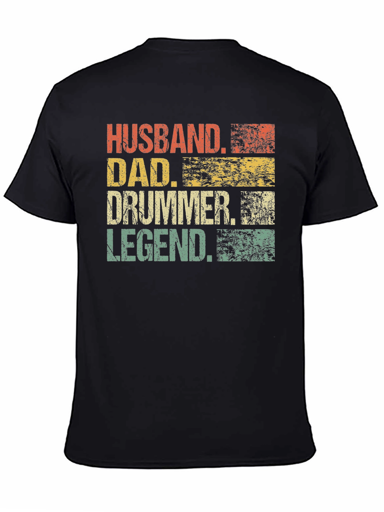 Husband Dad Drummer Legend Tee