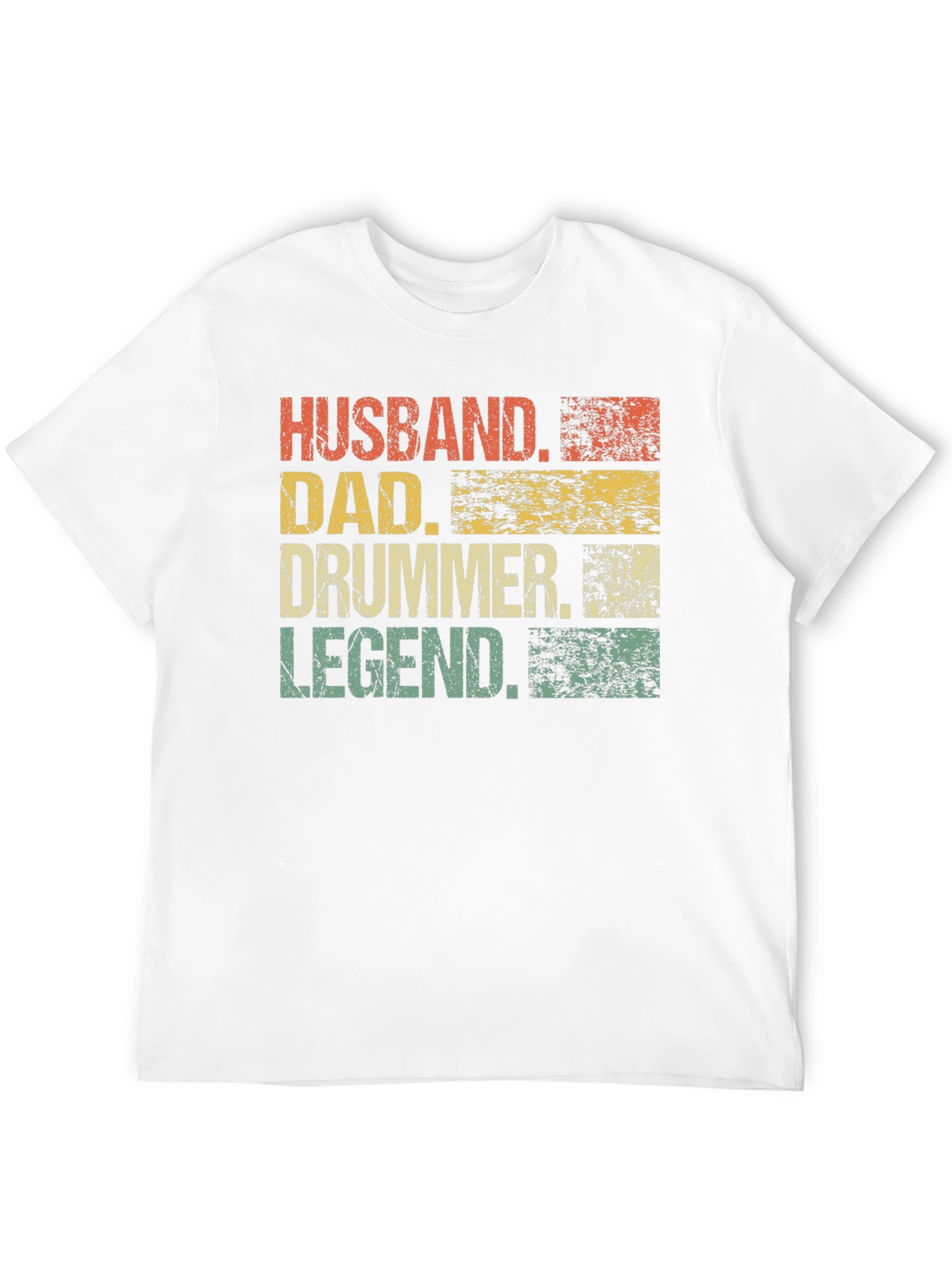 Husband Dad Drummer Legend Tee