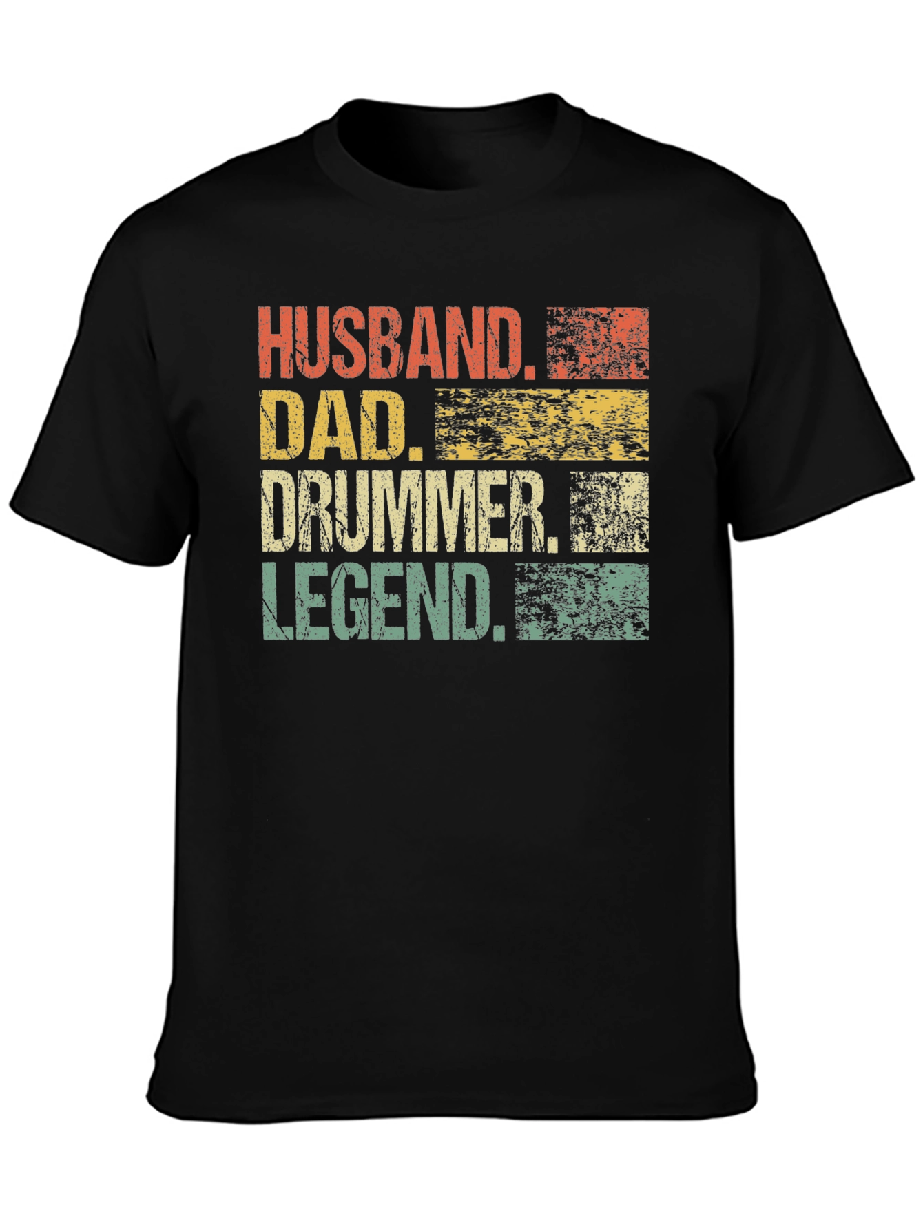 Husband Dad Drummer Legend Tee